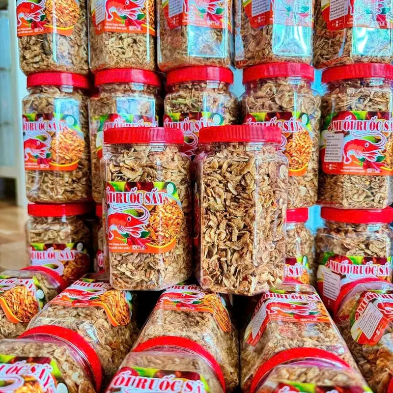(Mùng 6 Giao) Muối Ruốc Sấy Nguyên Con hủ 200g 0