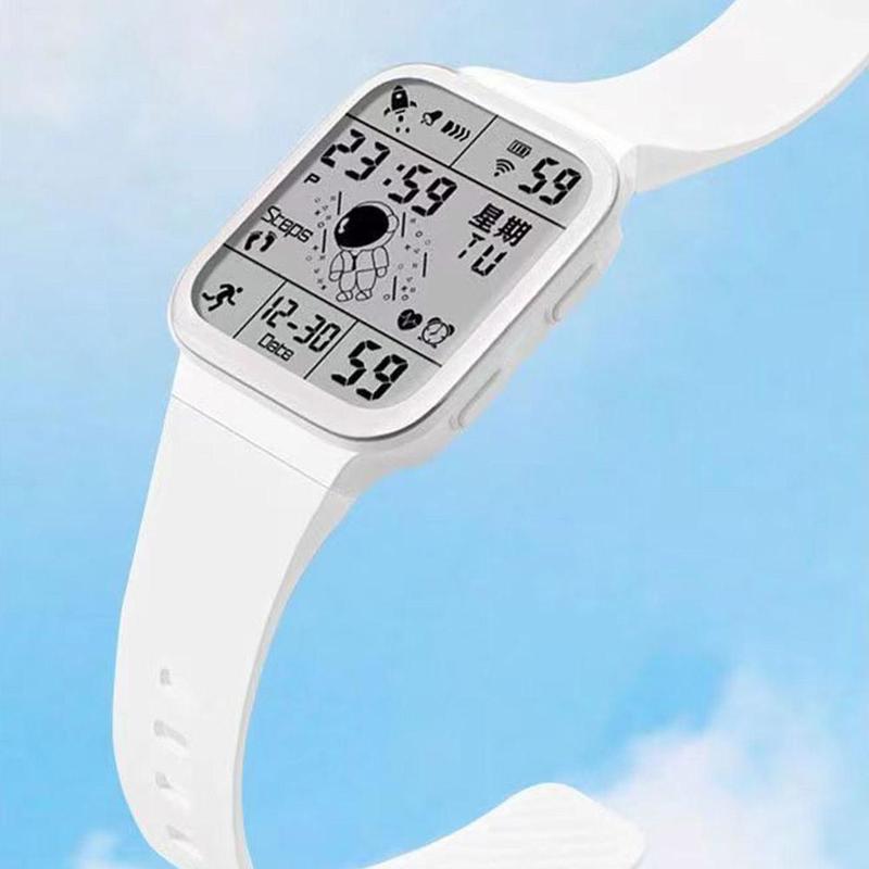 Product Introduction of Đồng Hồ Thể Thao LED Kỹ Thuật Số, Unisex, Với Màn Hình Phát Sáng, Silicon Thời Trang, I5G3 36