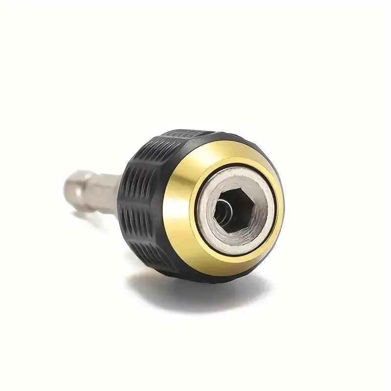 60mm 1/4 Inch Hex Shank Drill Bit Holder, Quick Release Locking Drill Extension Rod, Hex Shank Drill Adapter for Electric Drill, Impact Drill, Air Drill 8