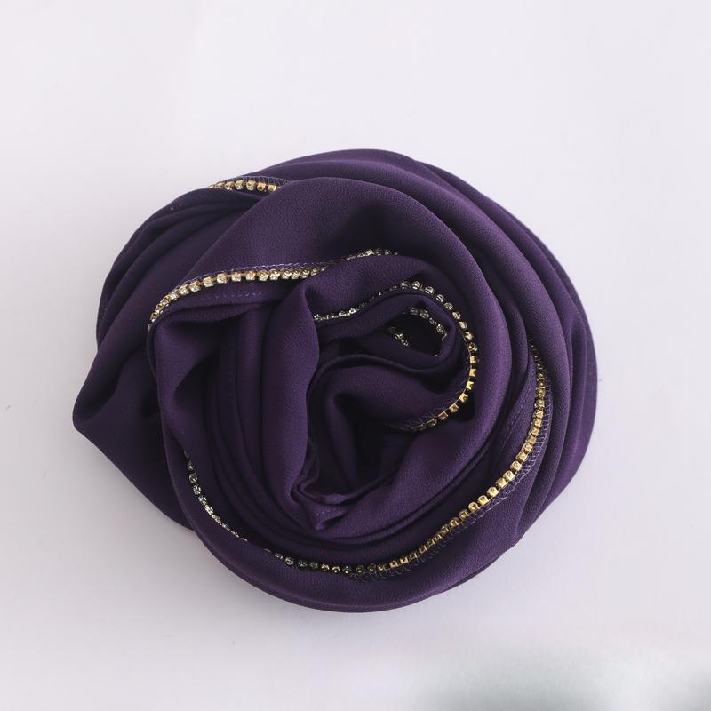Tudung Kasual, Nipis, Penutup Pelindung Matahari, Selendang Panjang, Saree Semua-dalam-Satu, Hijab Scarves 3