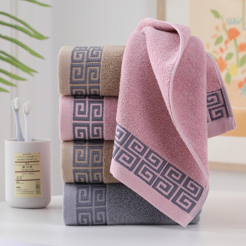 Product Introduction of All Cotton Soft Absorbent Towel Pure Cotton Thick Towel Gift 13