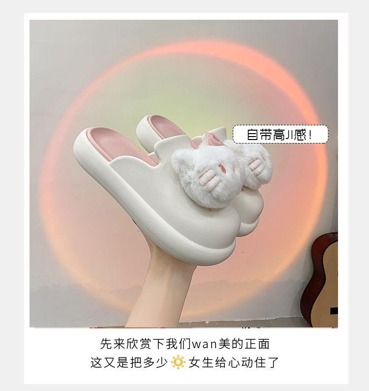 Product Introduction of Búp Bê Mèo Kitty Hoạt Hình, Thiết Kế Dễ Thương, Kiểu Dép Lười Nửa Ngón Chân, Dành Cho Nữ, Thích Hợp Cho Mùa Hè, Có Thể Mặc Ngoài Trời, Hàng Mới Về 2024, Dép Đế Chống Trượt 5