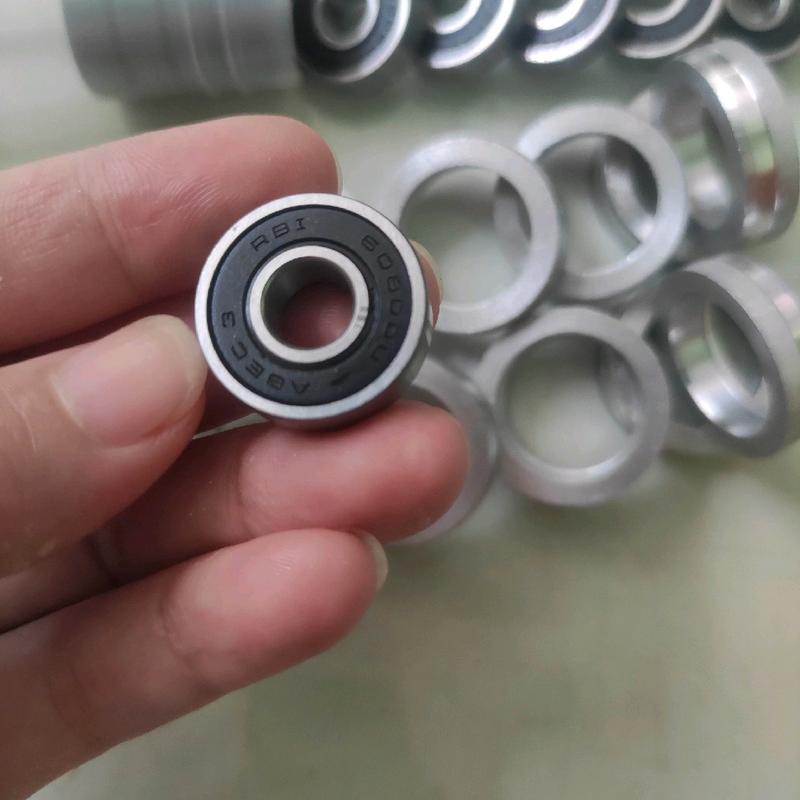 Combo Bộ 10 cái bạc đạn,vòng bi 608  RBI và 10 cái sơ mi nhựa  dùng cho quạt B3,B4,B5,phụ kiện quạt QuạT Fan 2