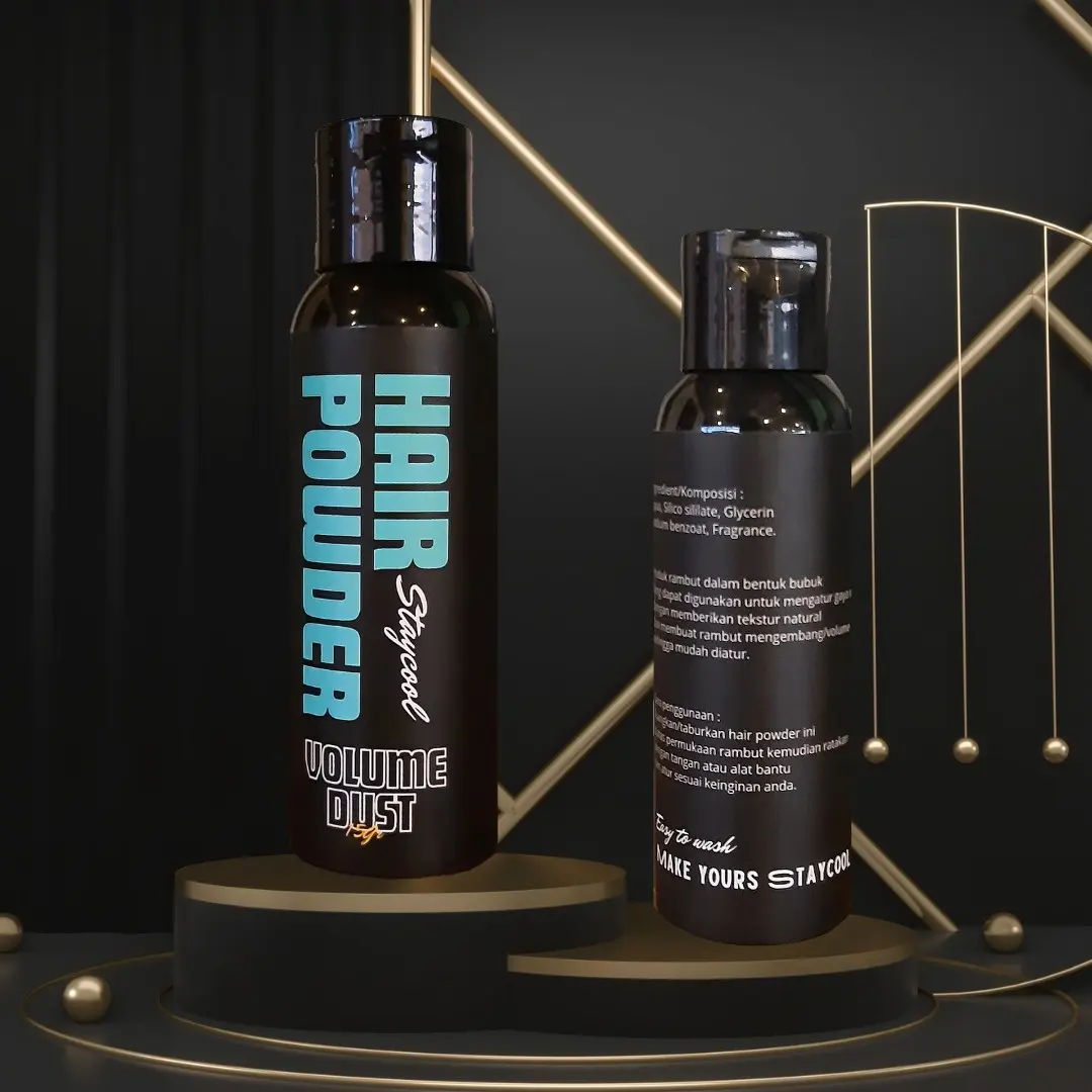STAYCOOL HAIR POWDER RAMBUT PRIA WANITA UKURAN BESAR minyak