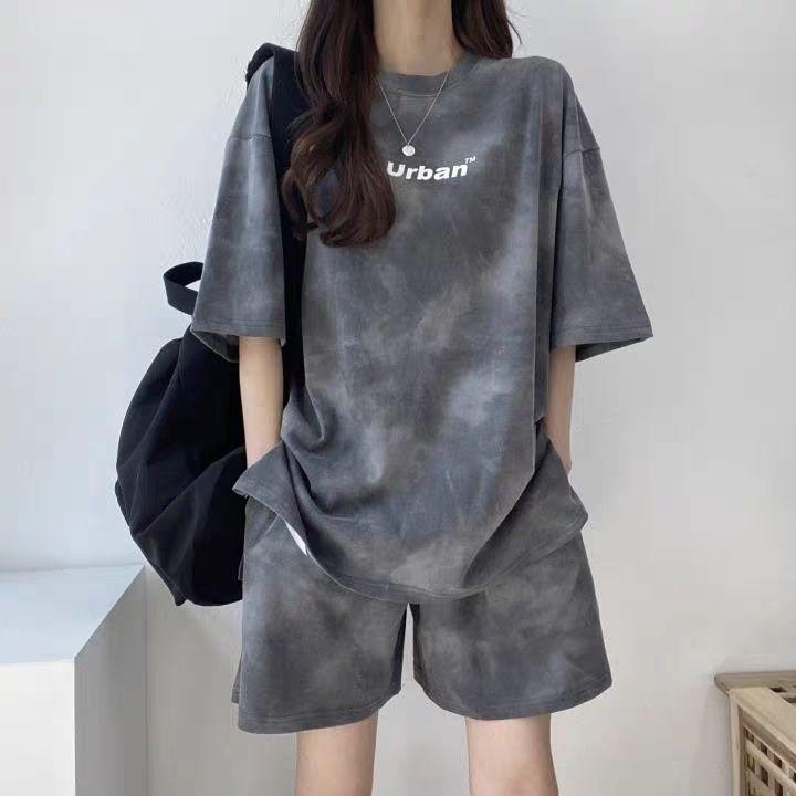Bộ Quần Đùi ngắn Tay Trang Phục Hai Mảnh Cho Nữ, Bộ Đồ Thể Thao Thường Ngày Thời Trang Mùa Hè Mới 2022, Thích Hợp Chạy Bộ, Dáng Rộng Rãi Và Bó Sát, Dành Cho Nữ 0