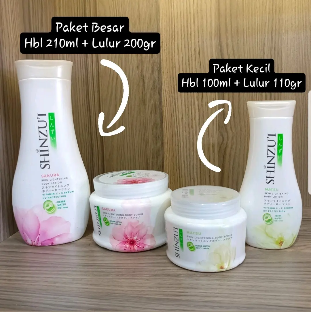 SHINZUI Paket Hemat 2mcm  Besar + Kecil