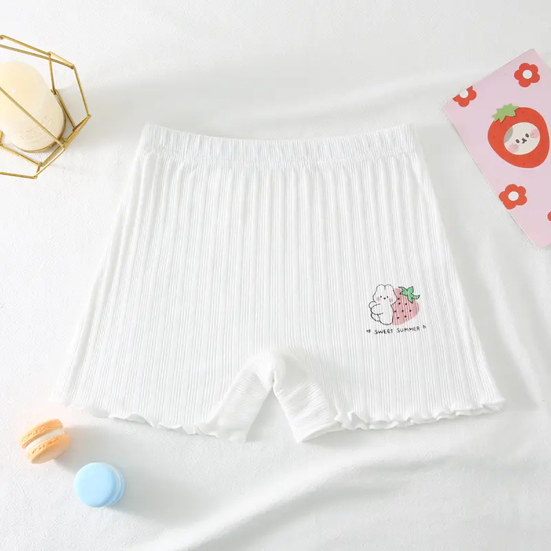 Quần Chip Cho Bé 4 Màu Chất Liệu Thun Cotton Mềm Mại, Thoáng Mát Họa Tiết Đáng Yêu Cho Bé Gái (QC2) Vải Cotton Len 4