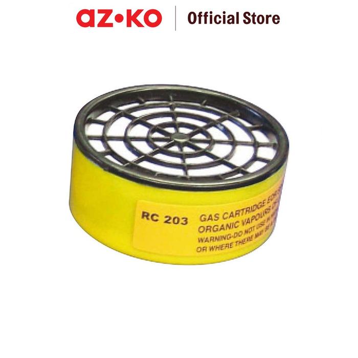 Gambar AZKO Krisbow Filter Uap Organik Dan Asap Cat Masker Respirator Tabung Filter Penyaring Udara Alat Safety Pelindung Pernapasan Filter Gas dari AZKO ID Kota Administrasi Jakarta Pusat Tokopedia