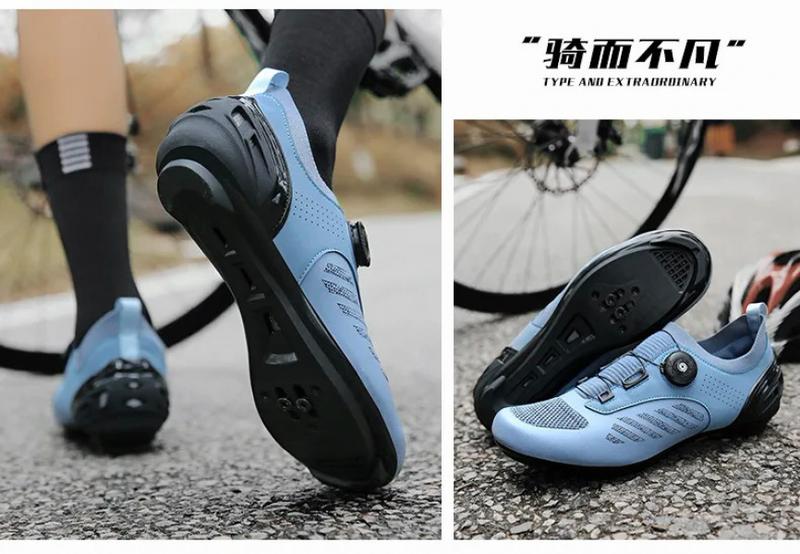 Product Introduction of New cycling shoes for men ultralight road bike shoes non-slip wear-resistant professional sport shoes outdoor sports mountain bike bycling shoes MTB size 36-47 42