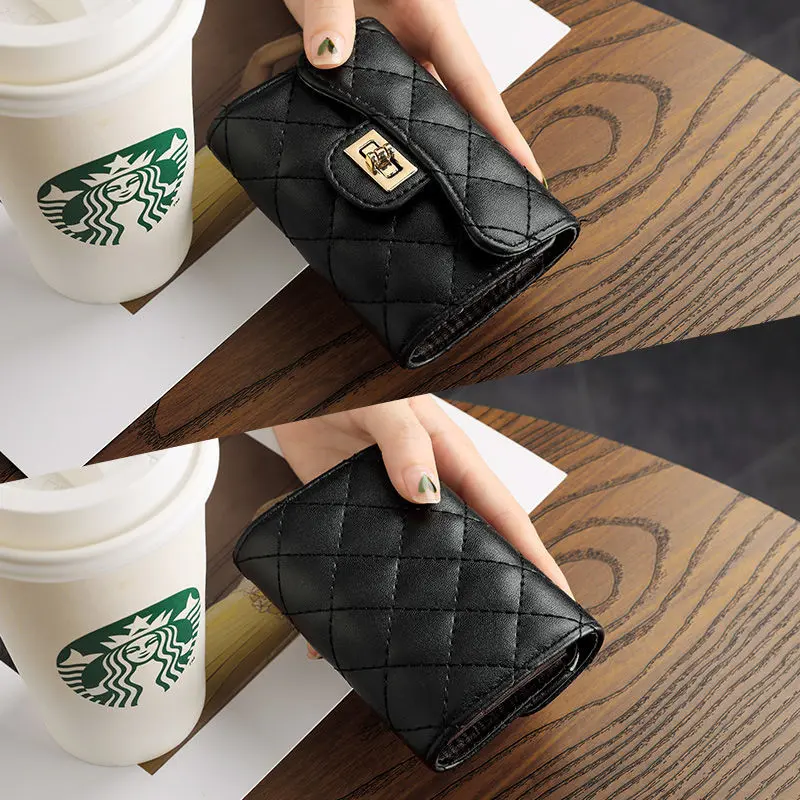 Túi Đựng Thẻ, Cỡ Nhỏ, Da Mềm,    Kẹp Thẻ, SUPO BAG INS Mẫu Mới Nữ Wallet Hình Chữ Nhật Ví thông thường 5