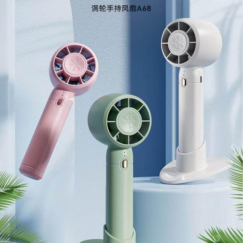 Product Introduction of Handheld Mini Turbine Fan, USB Powered Desktop Fan, Quiet and Durable Wind Mobile 1