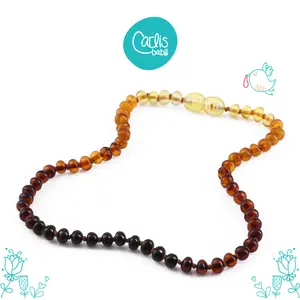 Kalung Amber Tumbuh Gigi Bayi By Carlis Baby. CE151