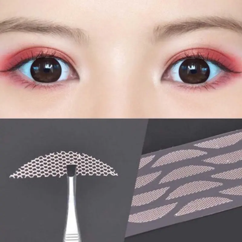 Set kích mí lưới tàng hình KELI Eyelid Stick dạng cuộn, sẵn nhíp và keo dán 5