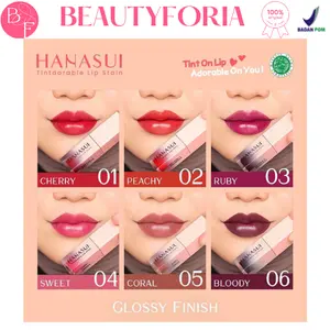 Hanasui Tintdorable Lip Stain - Lip Tint 9 Warna
