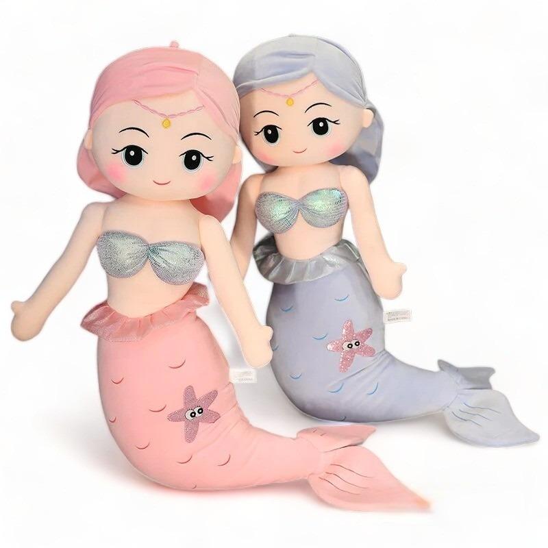 Boneka Karakter Putri Duyung Mermaid Toys Dolls Mainan Anak Perempuan Halus Lembut