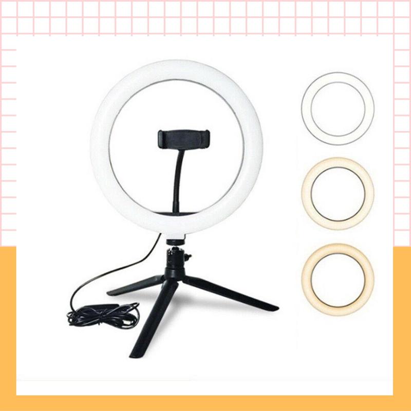 Đèn Livestream Size 26cm, 30cm Để Bàn, Make Up Trang Điểm, Chụp Ảnh Sản Phẩm,…