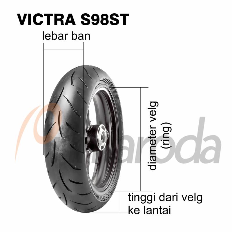 Ban motor MAXXIS Victra S98ST 70/80 Ring 17 70/80-17 Tubeless 1