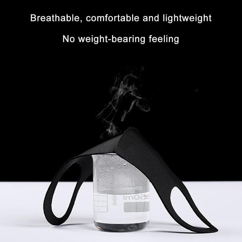 Product Introduction of 1/3/5pcs Unisex Lot Washable Reusable Earloop Masks Dust Cycling Mouth Face Mask Black Face Mascarillas Mouth Cover Facemask 23