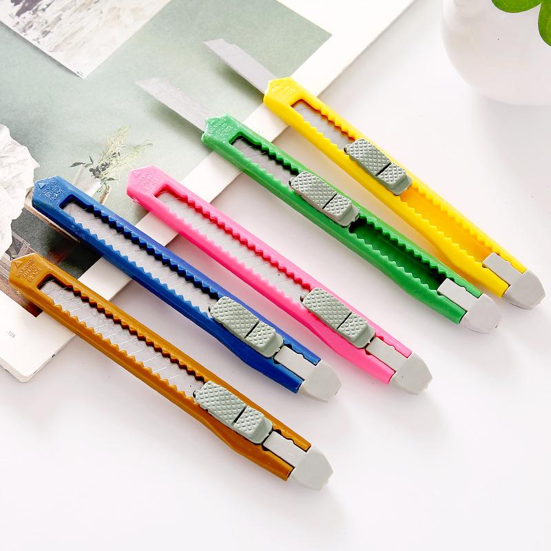 Combo dao dọc giấy loại nhỏ dùng văn phòng, mang theo tiện lợi nhiều màu sắc My Home DN303