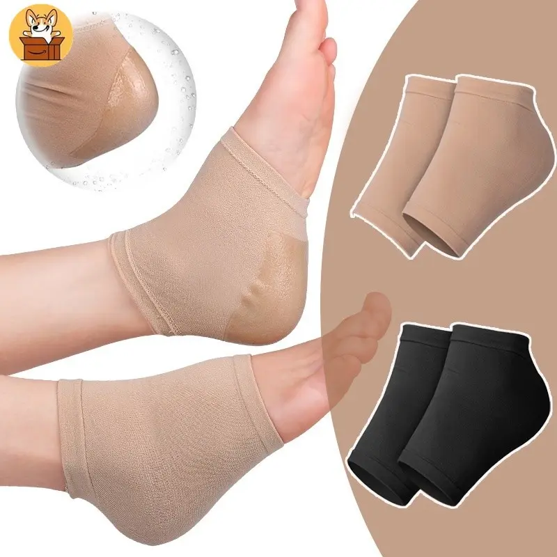 Vớ Gót Dưỡng Ẩm, Bảo Vệ Chân Cho Gót Chân Nứt Nẻ Và Khô, Giảm Đau, Am-az
