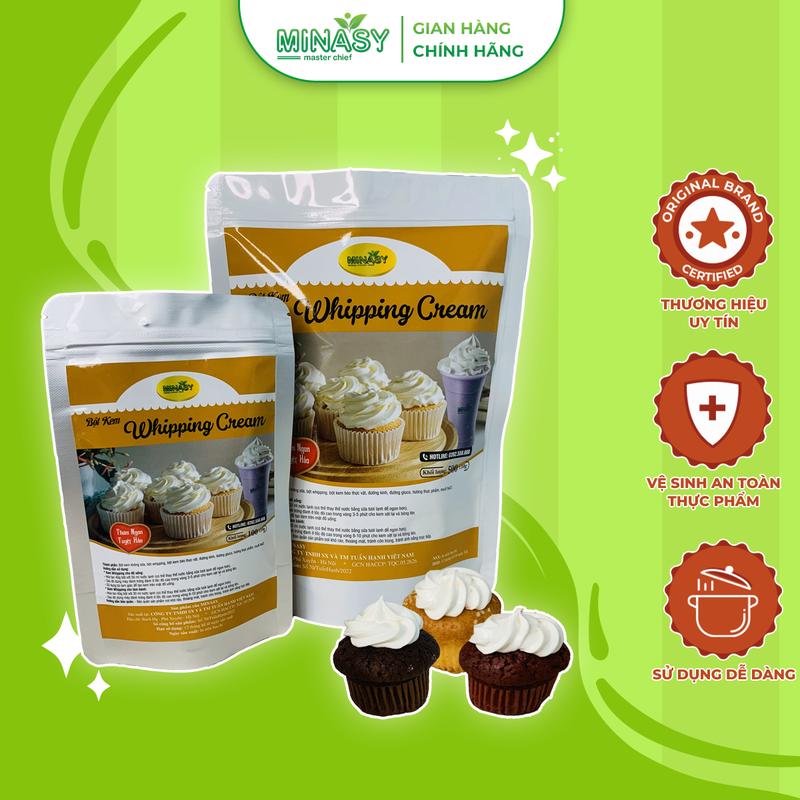 Bột Whipping Cream 500G kem tươi Whipping Minasy