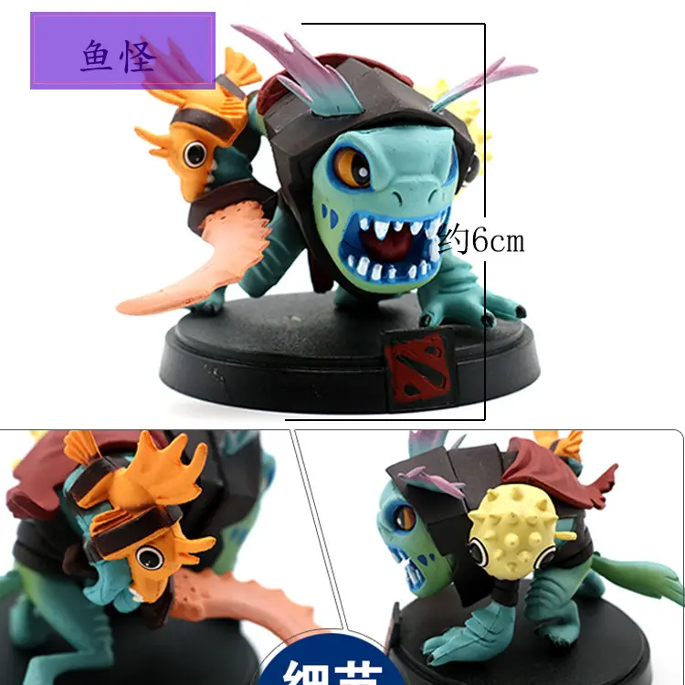 DOTA 2 Statue Action Figure Nendoroid Character Hero Mainan Display Game Hadiah 4