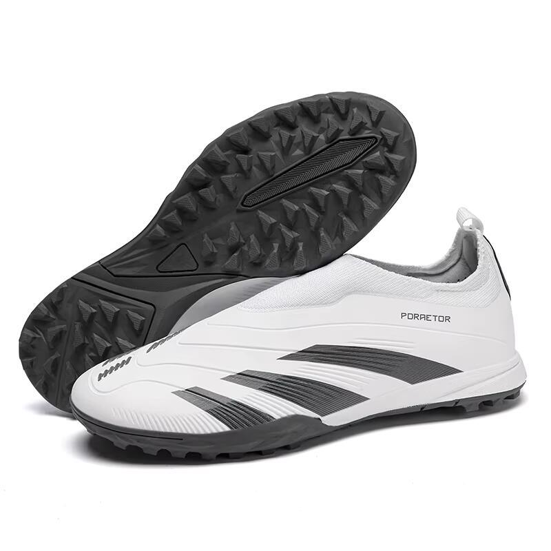 Product Introduction of Men's Turf Indoor Football Cleats High Top Breathable Soccer Shoes Outdoor Training TF 5
