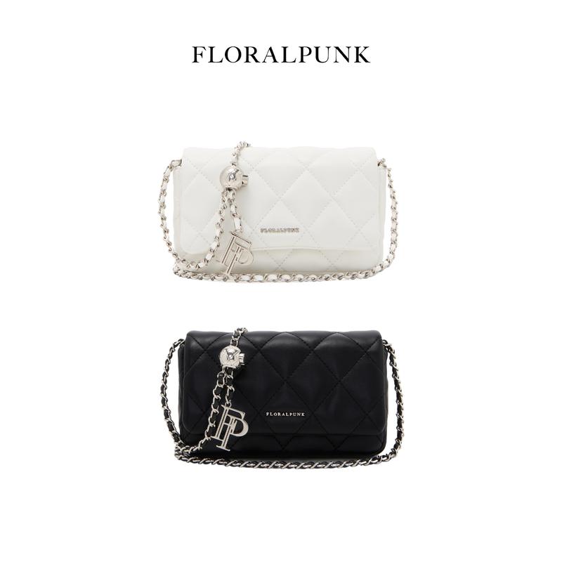 Túi Xách Floralpunk Ivy Chain Bag - Black White