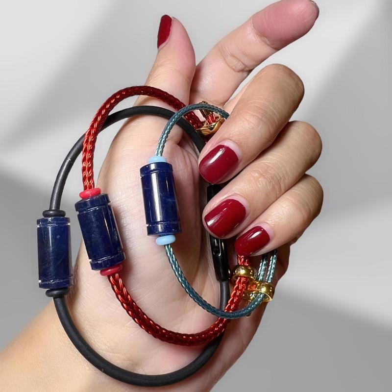 Dây đeo tay lu thống lapis lazuli 0