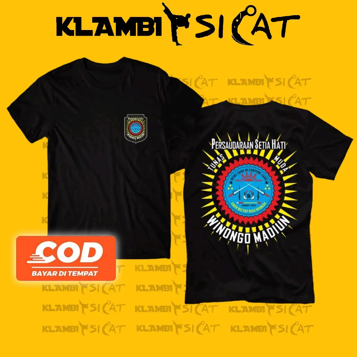 Kaos SH Winongo Katun S sampai XXL Best Seller Combed Nyaman Distro 24s tebal
