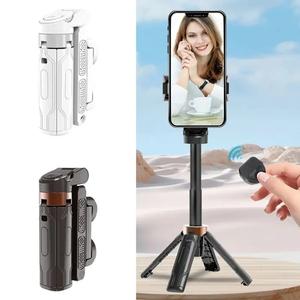 mini sticks Easy to switch saiz pockets of farming devices Bluetooth may be appropriate for the white trip phon holder for automatic moving content Light Light Portable Monopod Face Tracker 360 Rotating Stand Tripod Wireless Selfie