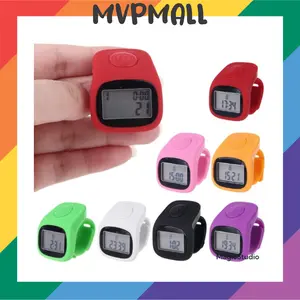 [BISA COD] Tasbih Digital LED ( BUKAN Tasbih Rechargeable ) 6 Digit dan 8 Channel Alat Hitung Digital - PSL311