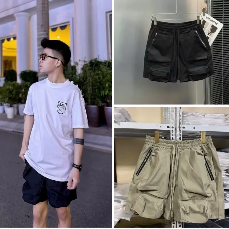 Quần Shot Cargo Pants Túi Hộp Nam From Dáng Siêu Đẹp