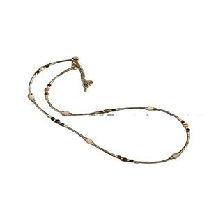 สร้อยคอตาเสือสำหรับผู้หญิงปี 2025 ดีไซน์ใหม่ยอดนิยมสไตล์เรโทร สร้อยคอแบบโซ่คู่ดีไซน์เก๋ เหมาะสำหรับใส่กับเสื้อกันหนาวในฤดูใบไม้ร่วงและฤดูหนาว เครื่องประดับยุคกลางที่ให้ความรู้สึกหรูหรา สง่างาม และทันสมัย เครื่อง ประดับ ผู้หญิง กําไล ข้อมือ แฟชั่น