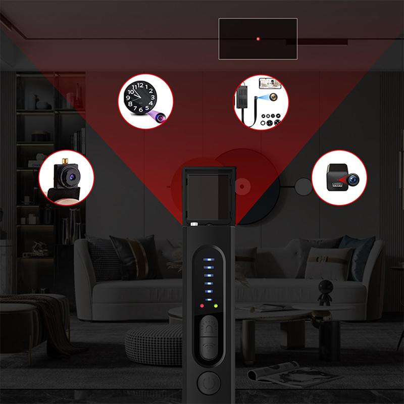 Máy Dò Camera Ẩn Thiết Bị Nghe GPS Xe Hơi Chống Gián Điệp Máy Quét RF Không Dây Tất Cả Các Dấu Hiệu Phát Hiện Tiện Ích Bảo Vệ An Ninh 3