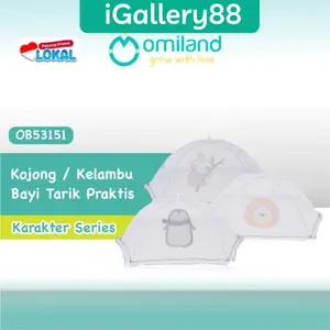 Omiland Kojong Kelambu Bayi Anti Nyamuk Praktis Karakter
