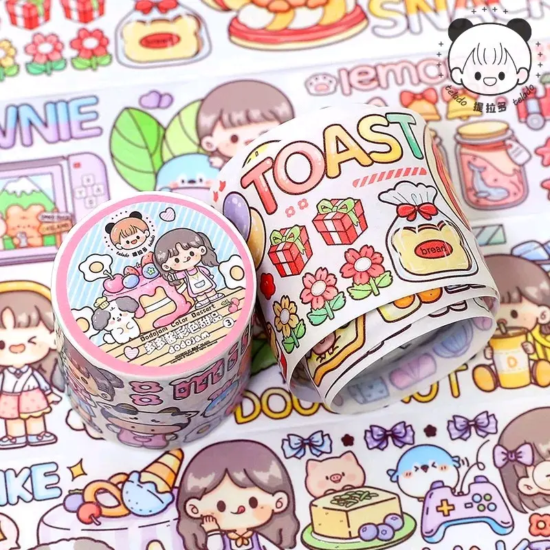[ SAMPEL ] washi tape duo duo dessert