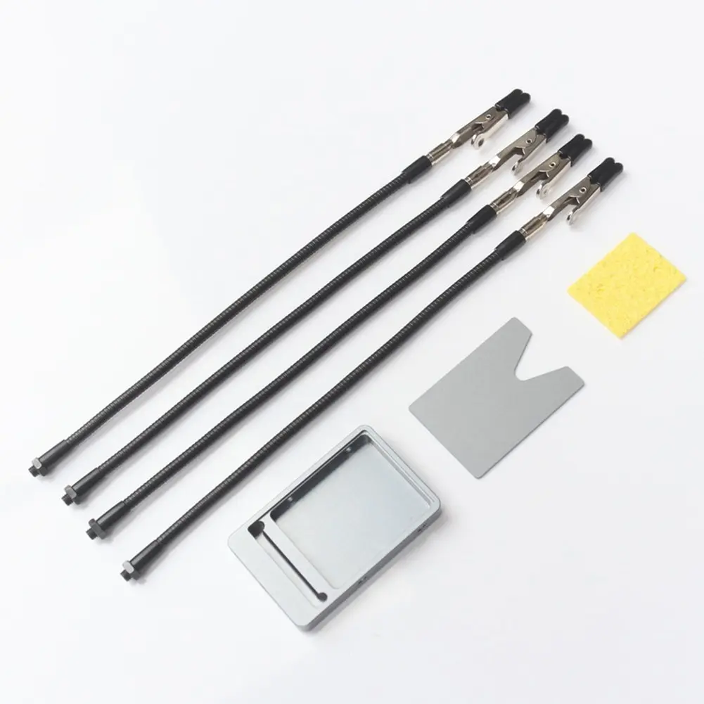 【MSTK】 Third Helping Hands Soldering Aid Tool for PCB Board Holder for TS101 for TS80P