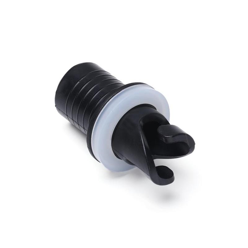 Product Introduction of 1/2pcs Black PVC Water Sports Tools Electric Pumps Inflatable Boat Connector Screw Hose Adapter Fishing Kayak Accessories Air Valve Caps 18