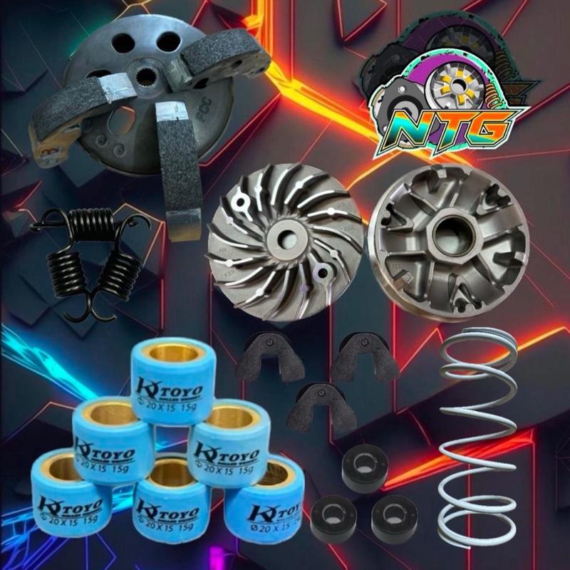 Combo nồi CNC bố Thái Plug and Play tiêu chuẩn cho các dòng xe tay ga Vario Ab Lead Shmode Pcx SHVN Vision.....