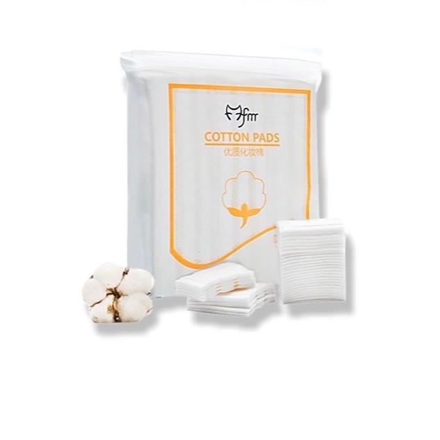Bông tẩy trang Nhật Cotton Pad MẪU MỚI 222 miếng mềm mịn 3 lớp bông