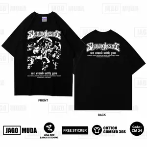 BAJU KAOS TERATE SHINING HEART TERBARU DISTRO