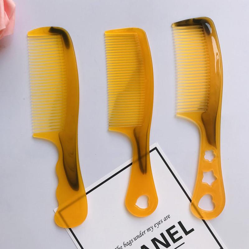 Product Introduction of 10 pieces of nylon comb with free shipping, unbreakable, thickened plastic household comb, professional hairdressing comb set, hairdressing comb 16
