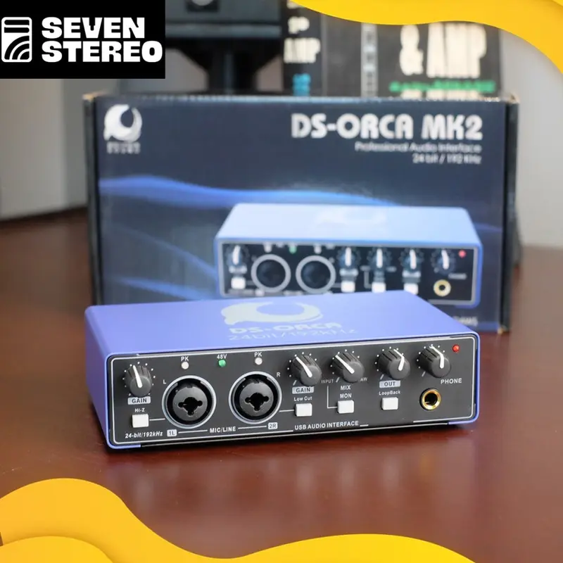 Dolphin Sound DS ORCA Soundcard Recording Dolphin Orca MK2 2