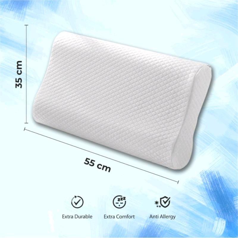 BANTAL KESEHATAN / BANTAL KUNTUR FULL MEMORY FOAM Bed -BKK 2