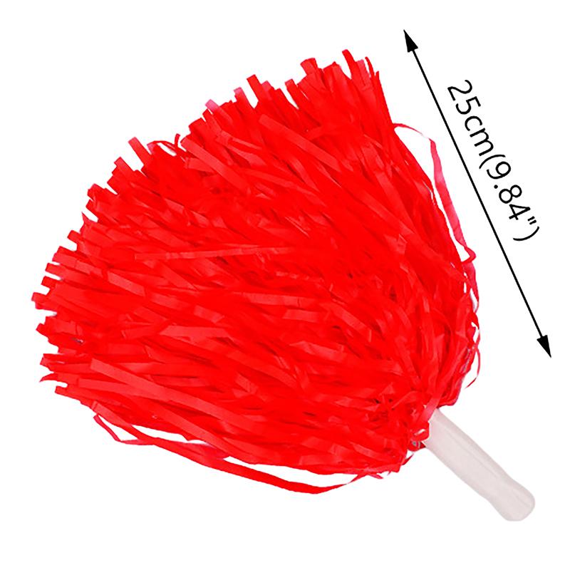Dance Sports Match Supplies And Vocal Concert Decorator Cheerleading Cheering Flower Ball Pom Poms 8