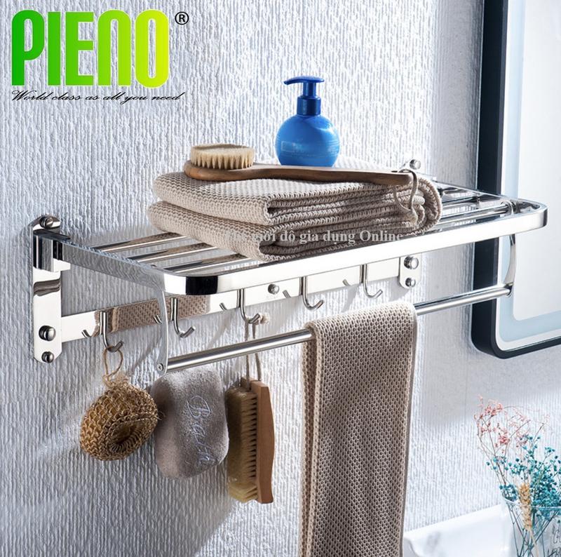  PIENO combo  02 vắt khăn đa năng cho nhà tắm inox sus 304 