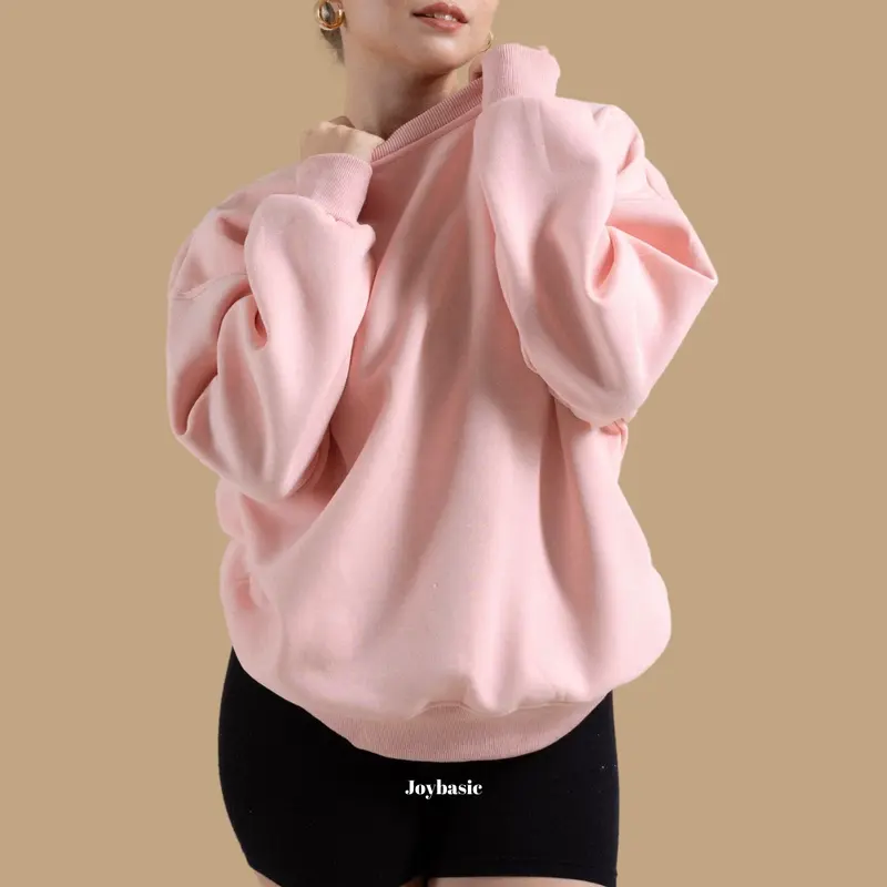 Joybasic Sweater Crewneck Premium Fleece Sweater Polos 8