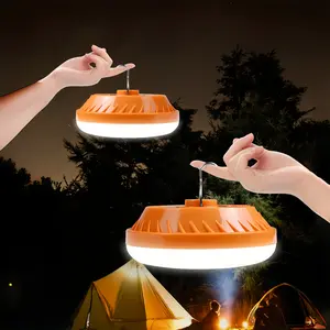 [PPLUS] Lampu Emergency Tahan Lama LED 2 model Tenaga Surya + Cas USB Baterai Lithium Nyala 8 Jam / Bohlam Multifungsi Lampu LED Gantung Outdoor Waterproof Camping