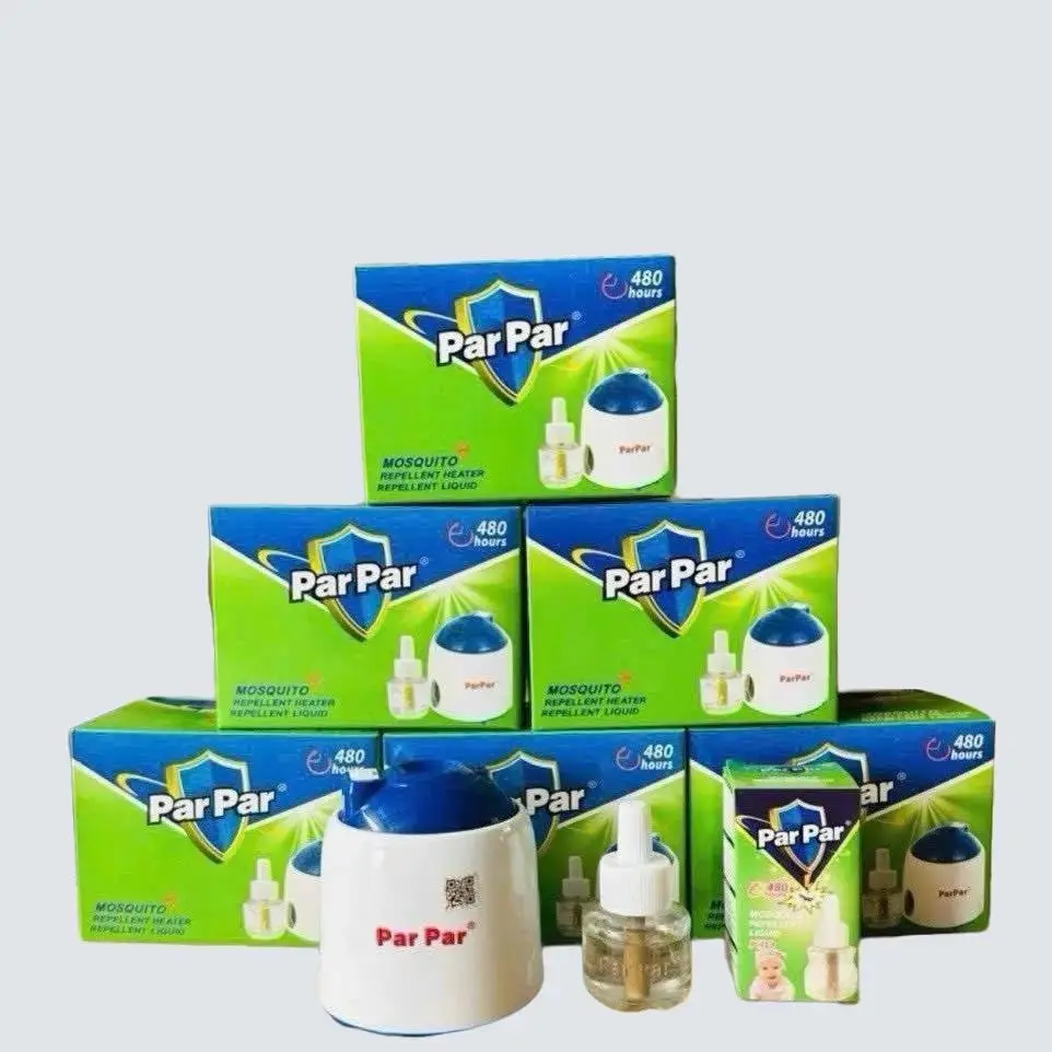 Combo Máy xông tinh dầu xua đuổi muỗi  Parpar cao cấp chính hãng kèm theo 2 lọ tinh dầu , công suất 3W, bảo hành 12 tháng